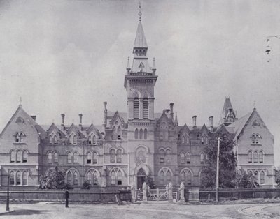 Canada: Knox College, Toronto (s/h foto) af Photographer Canadian