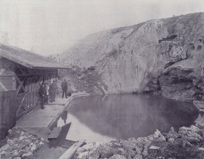 Canada: The Basin, Hot Springs, Banff (s/h foto) af Photographer Canadian