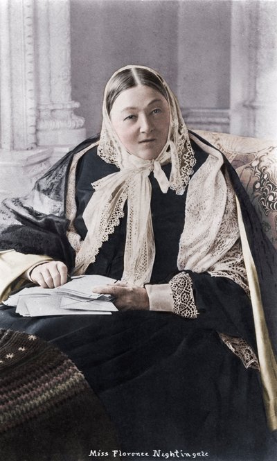 Florence Nightingale (foto) af Photographer English