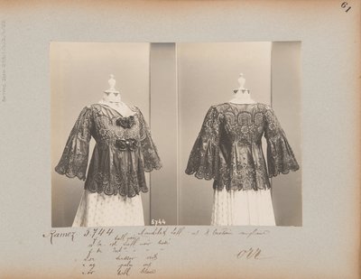 Albumside: House of Worth, Jacket (Mantelet) af Photographer French