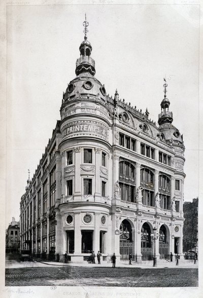 Printemps stormagasin i Paris. af Photographer French