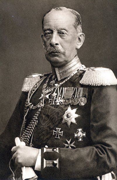 Alfred von Schlieffen (s/h-foto) af Photographer German