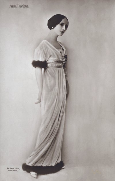 Anna Pavlova (s/h foto) af Photographer German