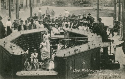 Bad Wildungen. Postkort sendt i 1913. af Photographer German