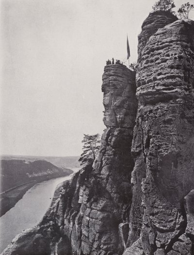 Basteifelsen (s/h foto) af Photographer German