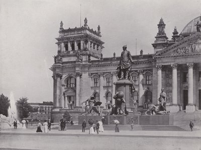 Bismarck monument (s/h foto) af Photographer German