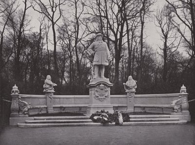 Monument i Siegesallee, Friedrich Wilhelm, Den store kurfyrst (s/h foto) af Photographer German
