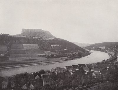 The Lilienstein (s/h foto) af Photographer German