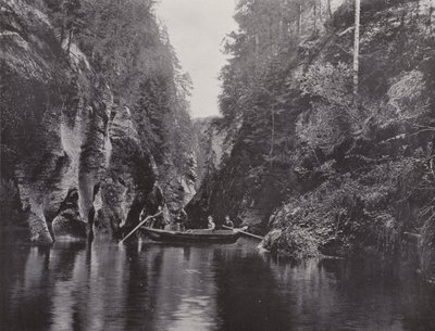 Edmundsklamm, Mittelwande (s/h-billede) af Photographer German