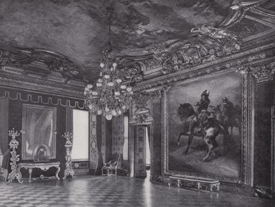 Royal Castle, The Red Eagle Room (s/h-billede) af Photographer German