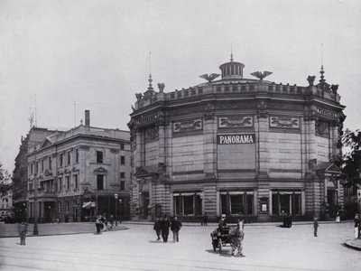 Leipzig: Panorama (s/h-foto) af Photographer German