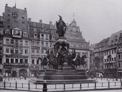 Leipzig: Sejrsmonument (s/h foto) af Photographer German
