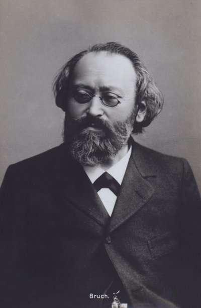 Max Bruch, tysk dirigent og komponist (s/h foto) af Photographer German