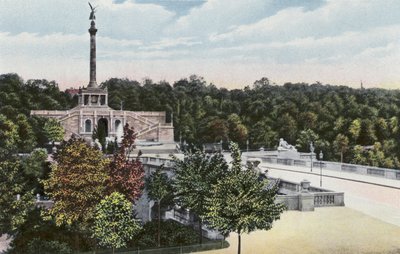 München/München: Fredsmonument med Prinzregentenstrasse (foto) af Photographer German