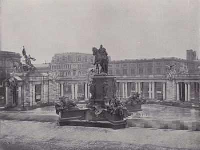 Nationaldenkmal Kaiser Wilhelm I (s/h foto) af Photographer German