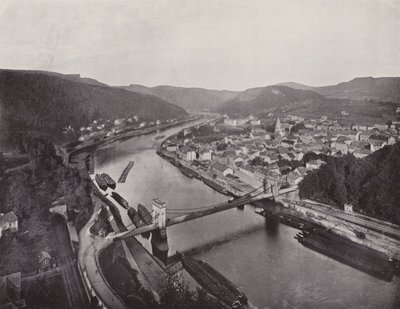 Panorama af Decin (s/h foto) af Photographer German