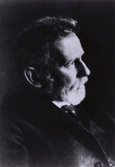 Paul Ehrlich, tysk læge og videnskabsmand (s/h foto) af Photographer German
