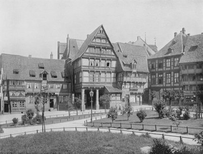 Søjlehus ved Andreasplatz (s/h foto) af Photographer German