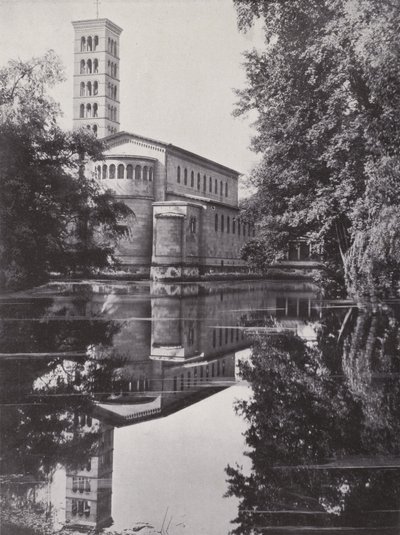 Potsdam, Friedenskirche (s/h foto) af Photographer German
