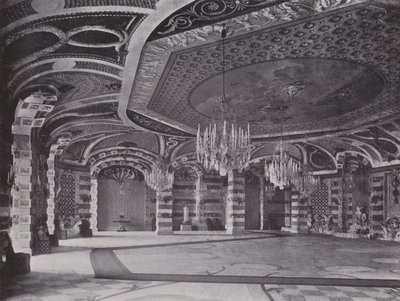 Potsdam, New Palace, Shell Hall (s/h foto) af Photographer German