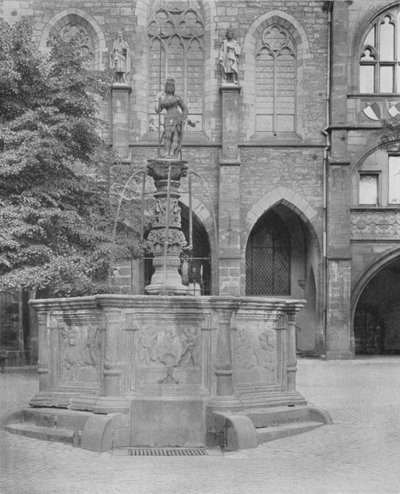 Rolandsbrunnen (s/h foto) af Photographer German