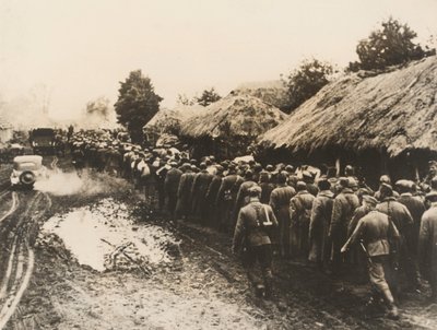 Russiske fanger nær Kiev af Photographer German