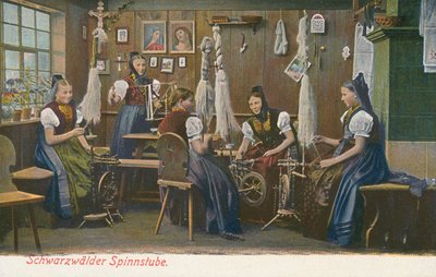 Spinnere fra Schwarzwald, Tyskland. (farvefoto) af Photographer German