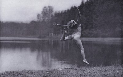 Den smukke krop, fysisk kultur for kvinder (s/h-foto) af Photographer German
