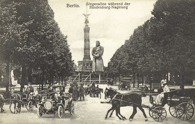 The Iron Hindenburg, Berlin (s/h foto) af Photographer German