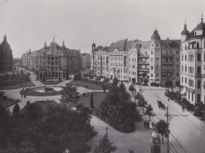 Viktoria Luise-Platz (s/h foto) af Photographer German