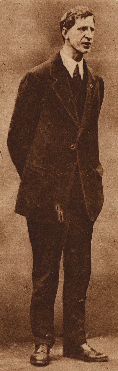Eamon de Valera, irsk politiker og Irlands 3. præsident (s/h-foto) af Photographer Irish