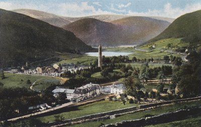Irland: Glendalough, County Wicklow (farvet foto) af Photographer Irish