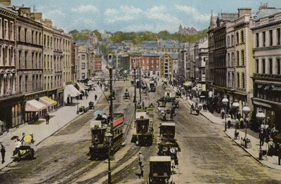 Sydirland: Patrick Street, Cork (farvet foto) af Photographer Irish