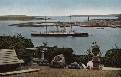 Sydirland: Queenstown Harbour, County Cork (farvet foto) af Photographer Irish