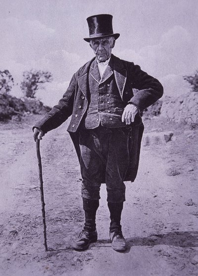 Sydirsk gentleman, ca. 1910 (s/h-foto) af Photographer Irish