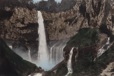 Japan, ca. 1912: Kegon Fall, Nikko (foto) af Photographer Japanese