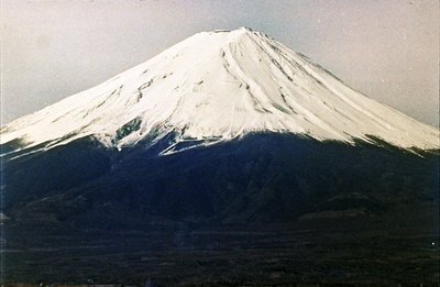 Fuji-bjerget, set fra Kawaguchi-søen (foto) af Photographer Japanese