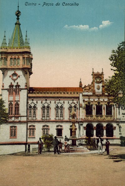 Cintra/Sintra: Pacos do Concelho (farvefoto) af Photographer Portuguese