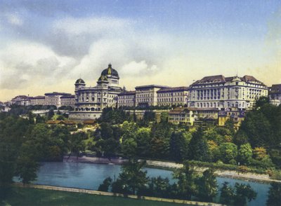Bern, forbundspaladset (foto) af Photographer Swiss