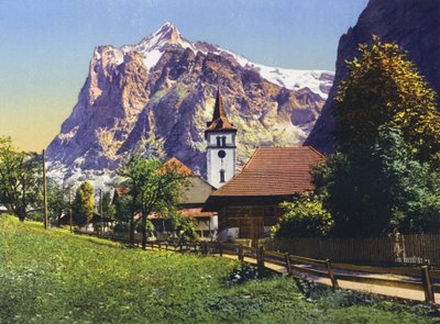 Grindelwald, Wetterhorn (foto) af Photographer Swiss