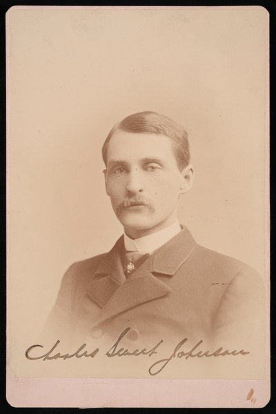 Portræt af Charles Sweet Johnson, 1870-1871. af Photographic Art Company