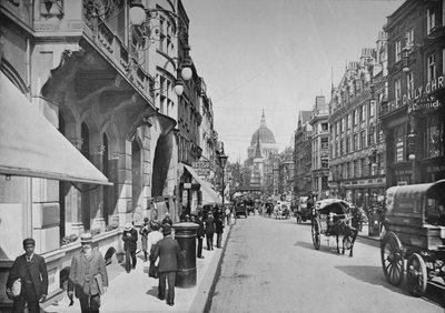 Fleet Street, City of London, c1900 1911 af Pictorial Agency