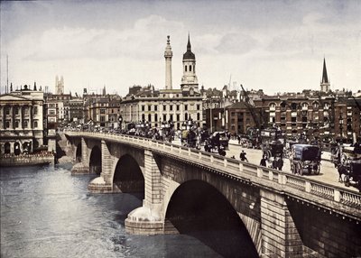 London Bridge, City of London, 1911 af Pictorial Agency