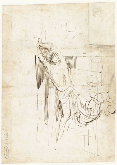 Sankt Erasmuss martyrium af Pier Francesco Mola