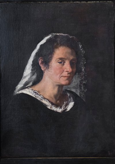 Portræt af en kvinde af Pier Francesco Mola