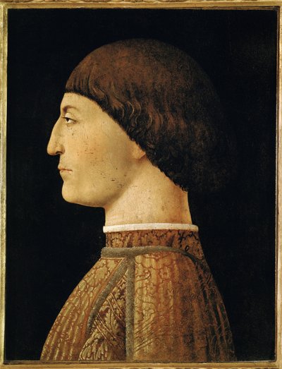 Sigismondo Pandolfo Malatesta ... af Piero della Francesca