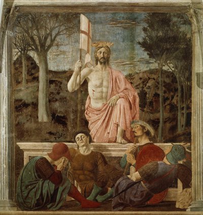 Opstandelsen, ca 1460 af Piero della Francesca