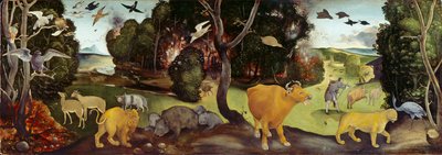 Skovbranden, c1505 af Piero di Cosimo