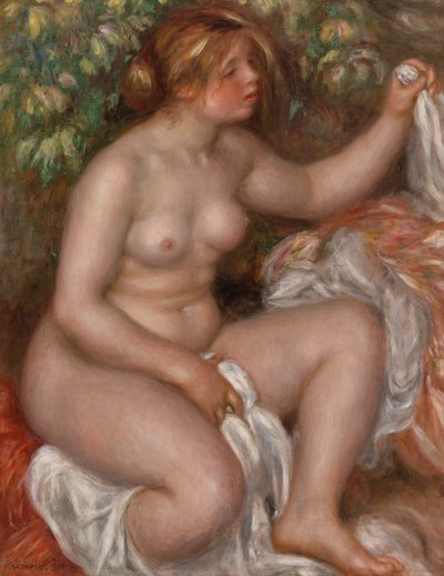 Efter Badet af Pierre-Auguste Renoir