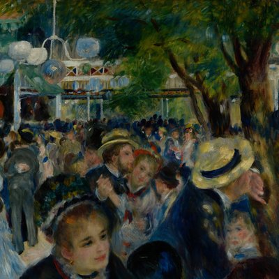 Galette møllekugle af Pierre-Auguste Renoir